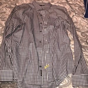 Micheal Kors plaid dress shirt